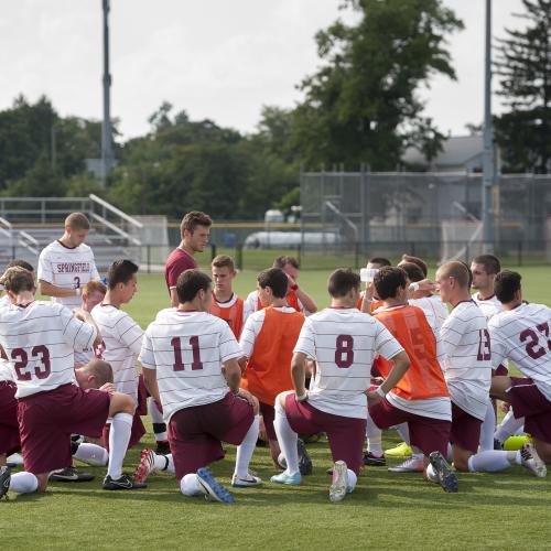 Men's soccer on the Irv Schmidt Sports Complex