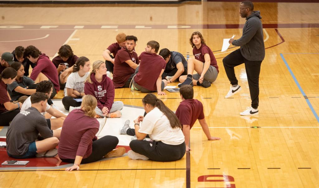 Springfield College Assistant Professor of Physical Education Korey Boyd 